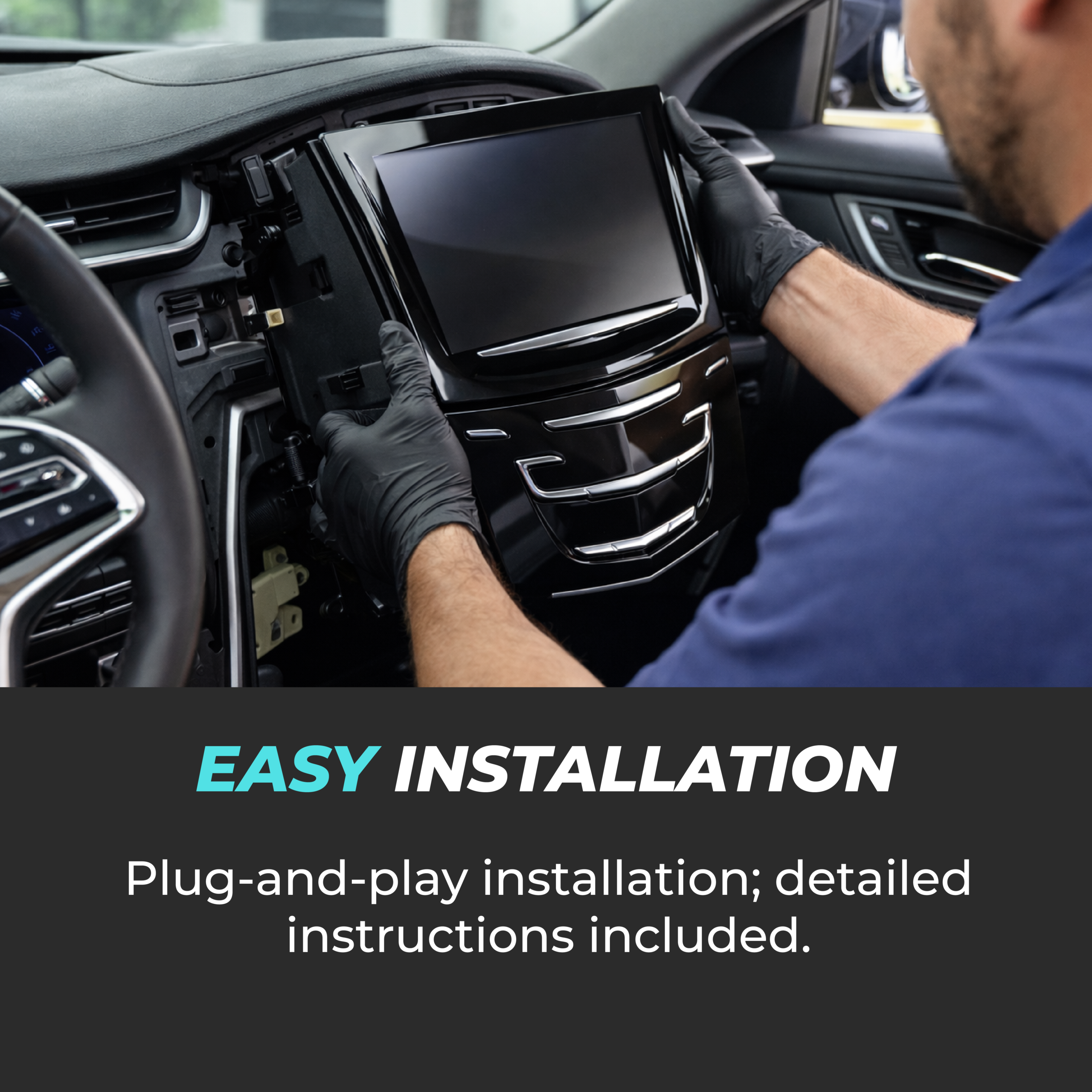 Rebuilt Cadillac CUE module from MAKS ECM Rebuilders